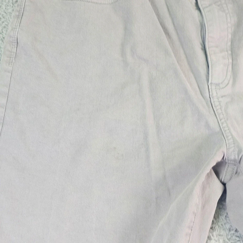 Flint And Tinder Pants Mens 33x34 Gray Chino 5 Pocket Tapered Fit Stretch Casual